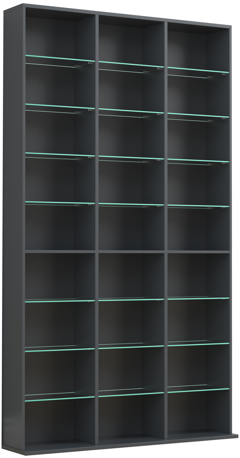 Regal ZILAS XL - anthrazit - 181 cm hoch