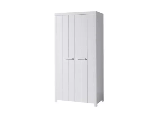 Pack - Lit Enfant, Sommier, Chevet & Armoire 