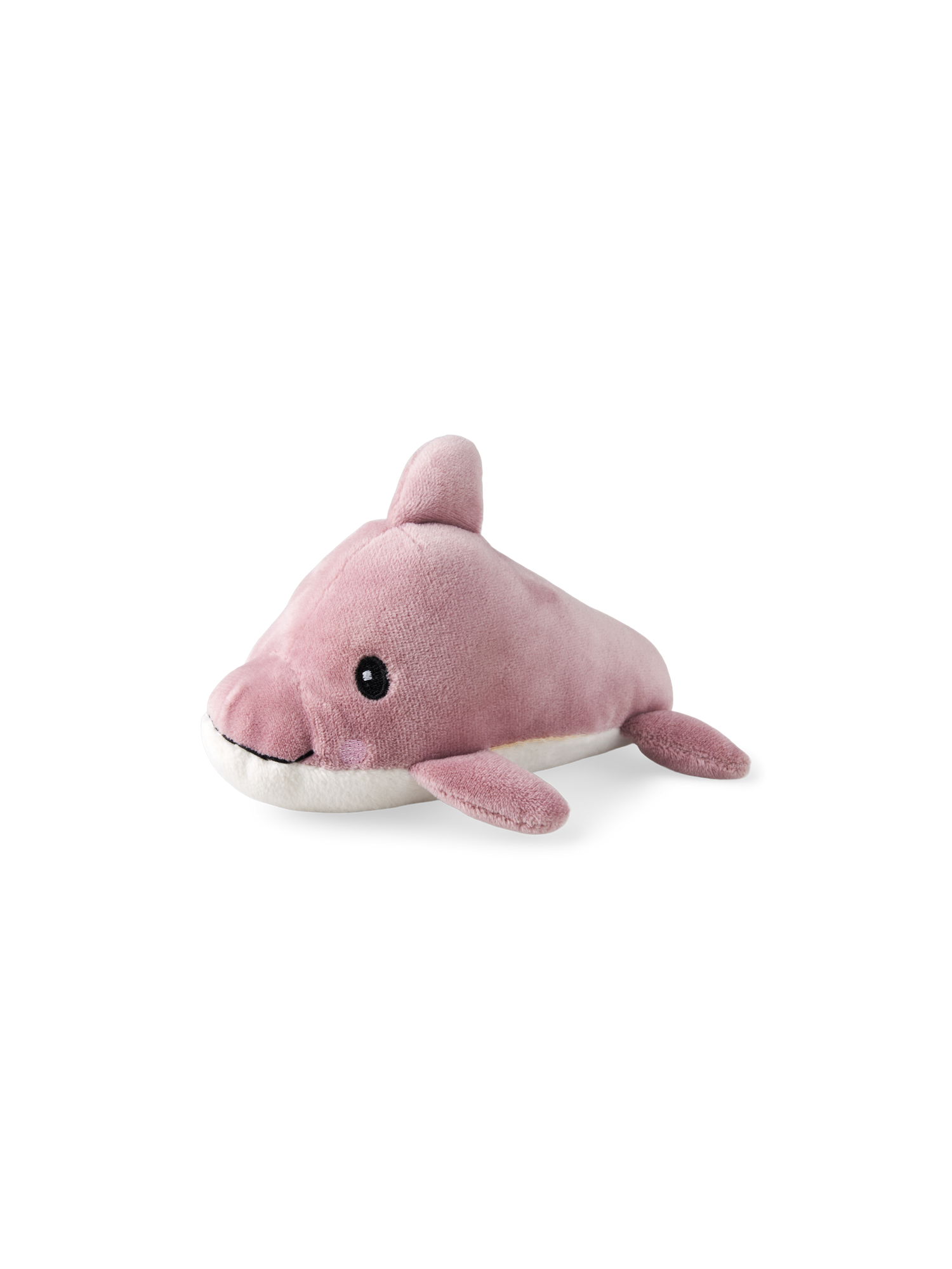 Delfinbamse | Polyester. 18 cm. | Lilac, White