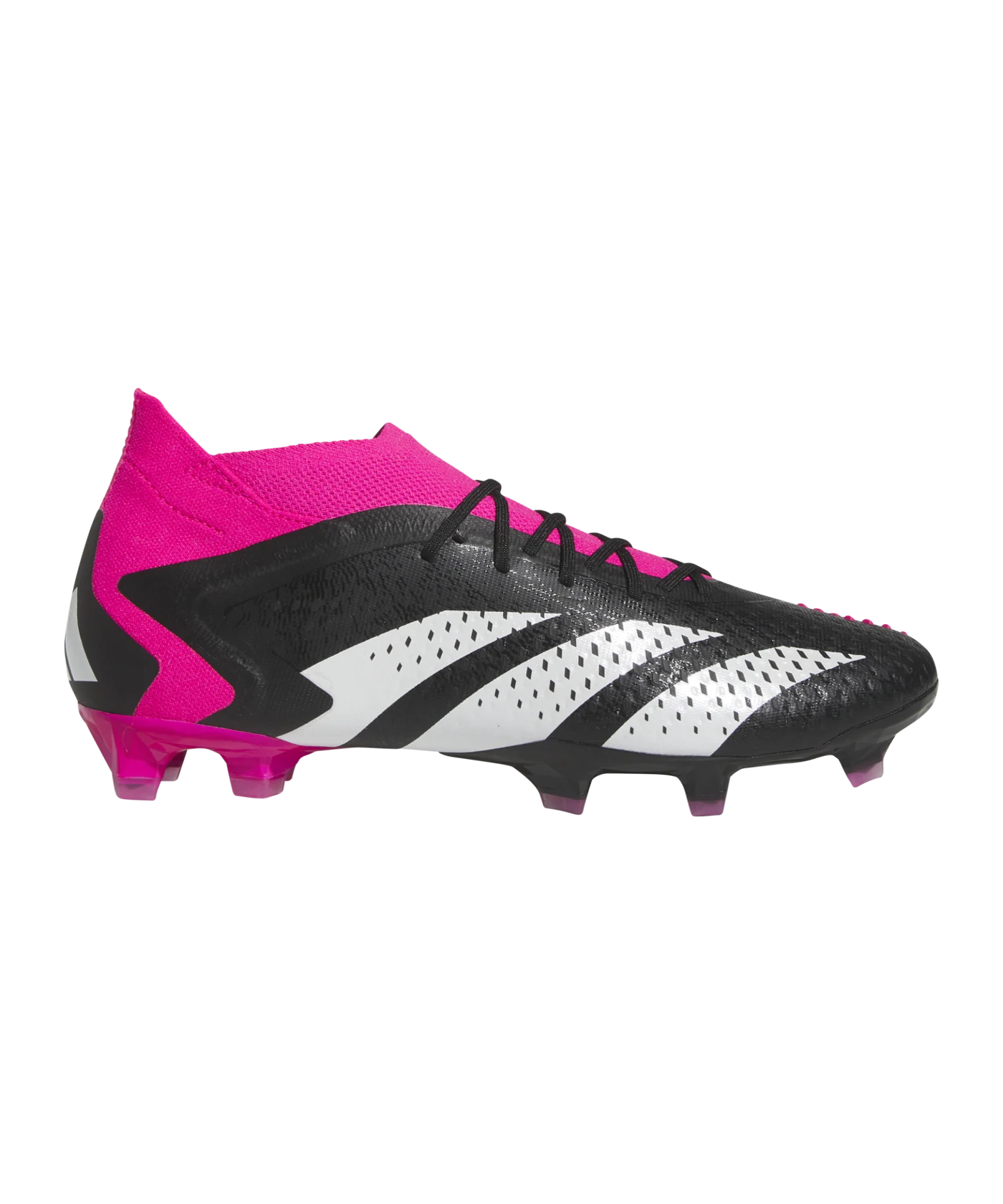adidas Predator Accuracy.1 FG Own Your Football Schwarz Weiss Pink