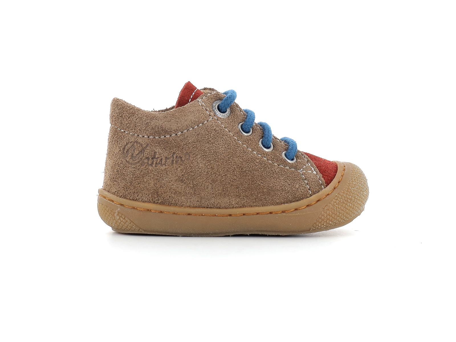 Naturino-COCOON SUEDE Nubuck Marron-Orange