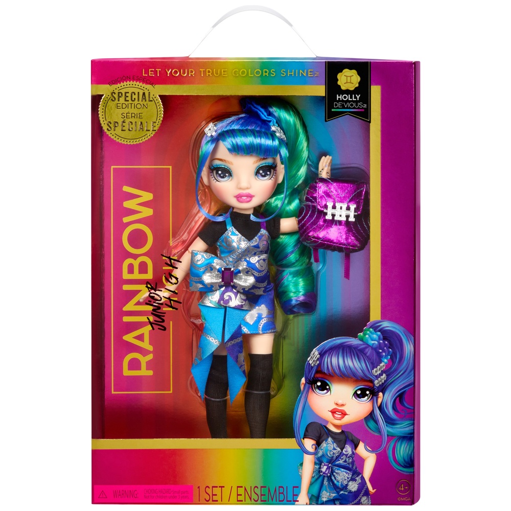 Rainbow High Junior High Sonderausgabe Holly De'Vious Blue