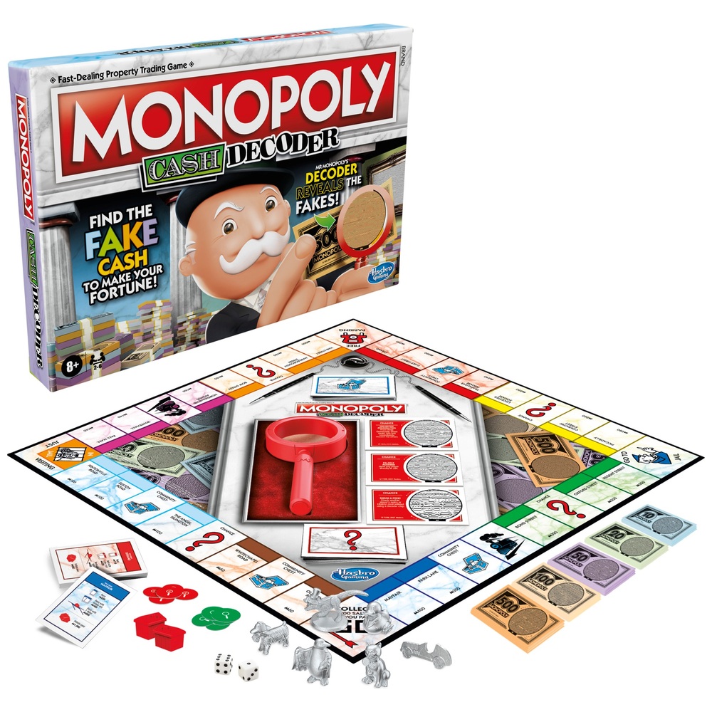 Monopoly Cash Decoder Brettspiel