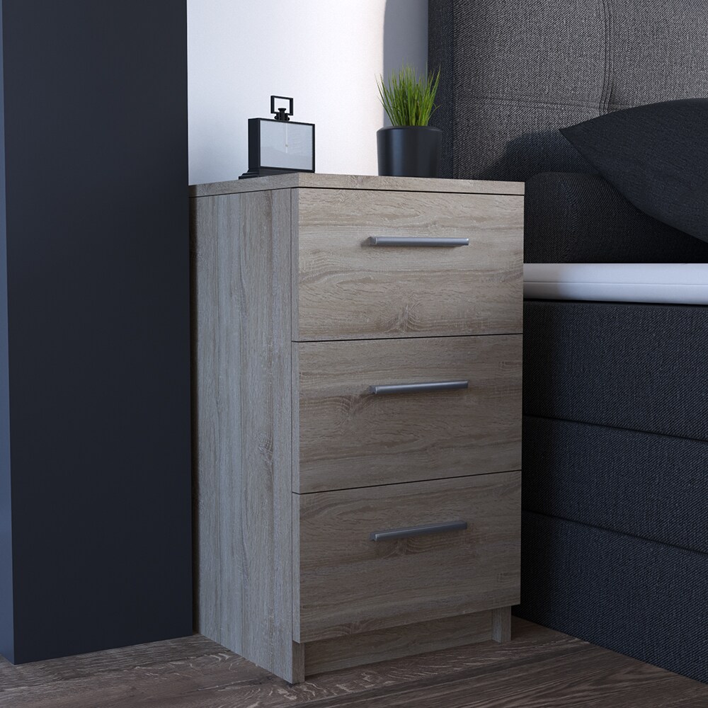 VICCO Nachtkommode Boxspringbett Nachtschrank Nachttisch Kommode Schrank sonoma