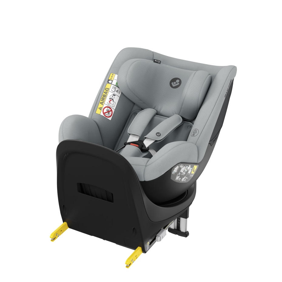 Mica Eco i-Size 3M - 4 Y  61 - 105 cm  0 - 18 kg    Einfache 360°-Drehung  |    i-Size-Sicherheit |    G-CELL-Seitenaufprallschutz  |    100 % recycelte Materialien |