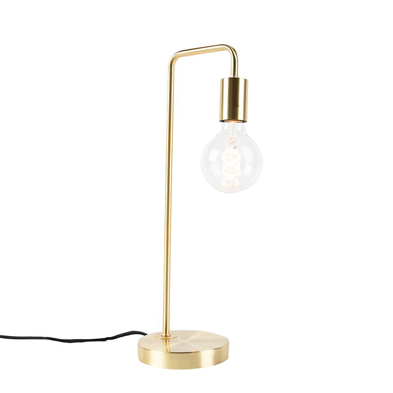 Art Deco tafellamp messing - Facil