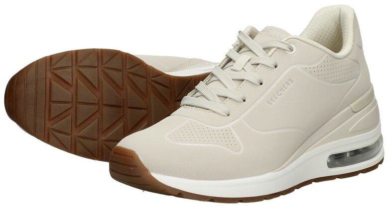 Skechers Million Air - Lifted gebroken wit