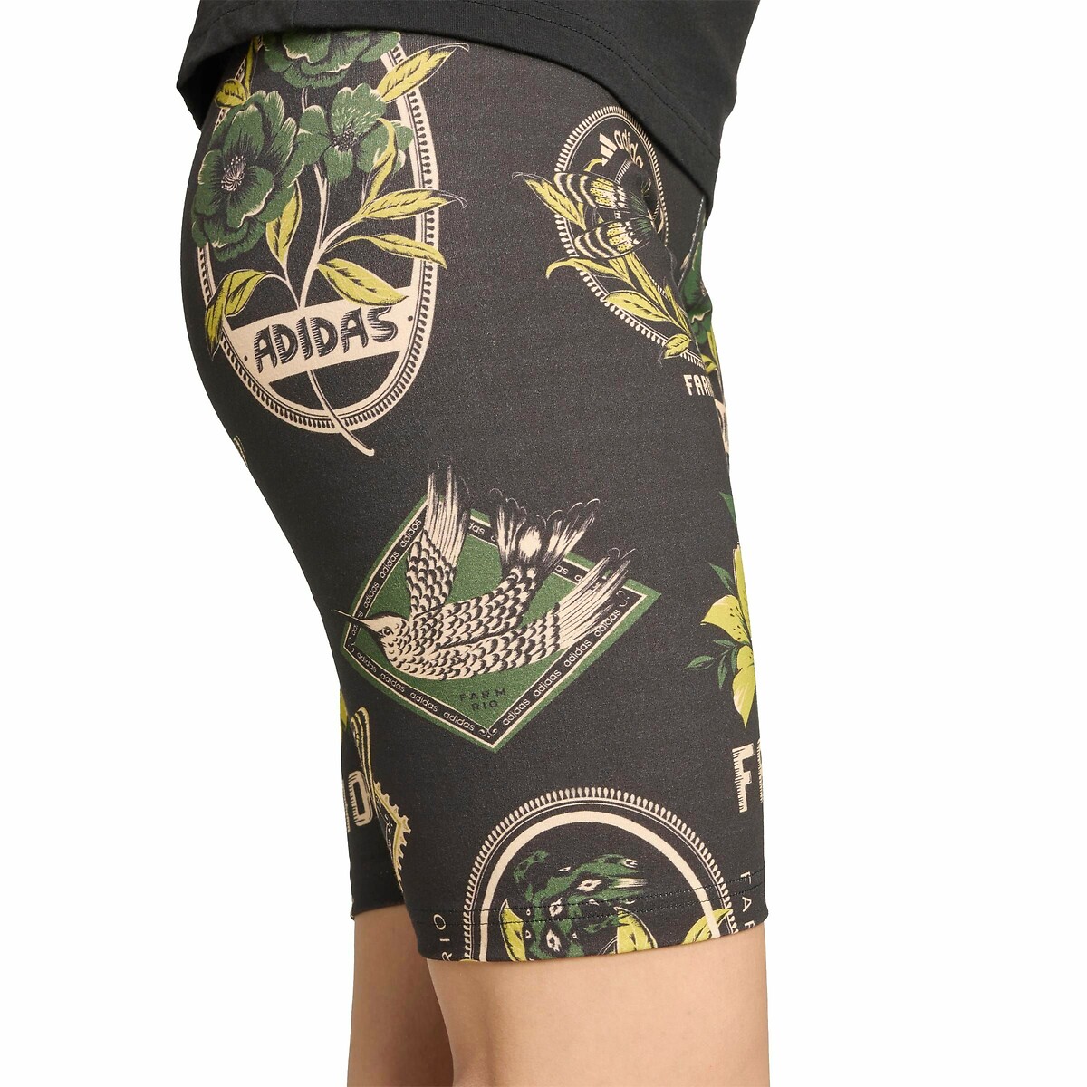 ADIDAS ROUPAS ESPORTIVAS<br>Shorts de ciclismo estampados FARM RIO