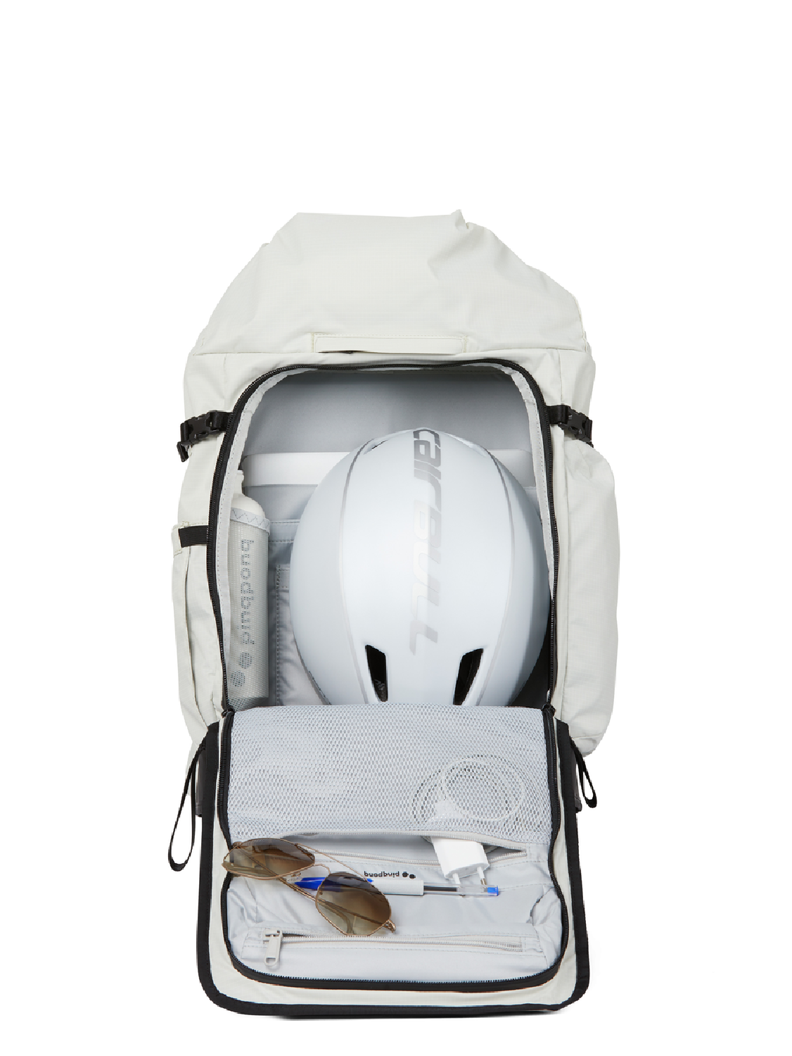 Pinqponq Fahrrad-Rucksack Komut Medium Backpack Pure Ecru