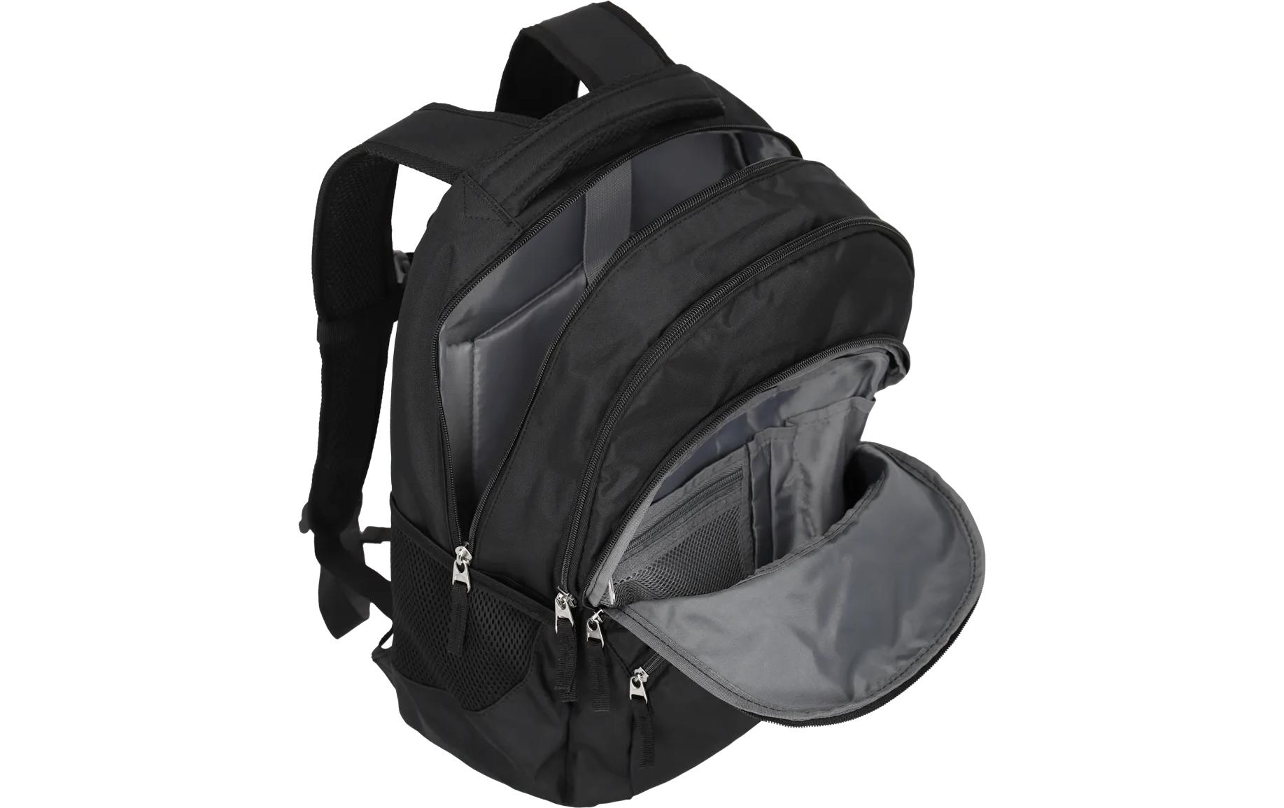 Rucksack Basics Melange 22 l, SchwarzRucksack mit Laptopfach