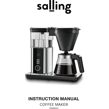 Salling kaffemaskine 1,25 liter 10 kopper