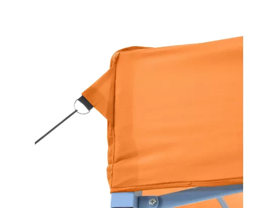 Tente de réception pliable escamotable avec 4 parois latérales