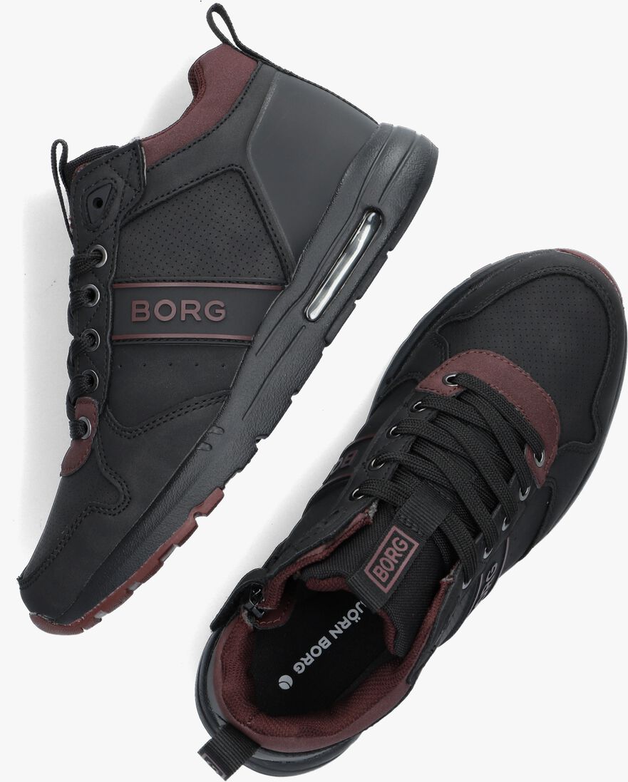 BJORN BORG zwarte bjorn borg hoge sneaker x1000 mid ctr k