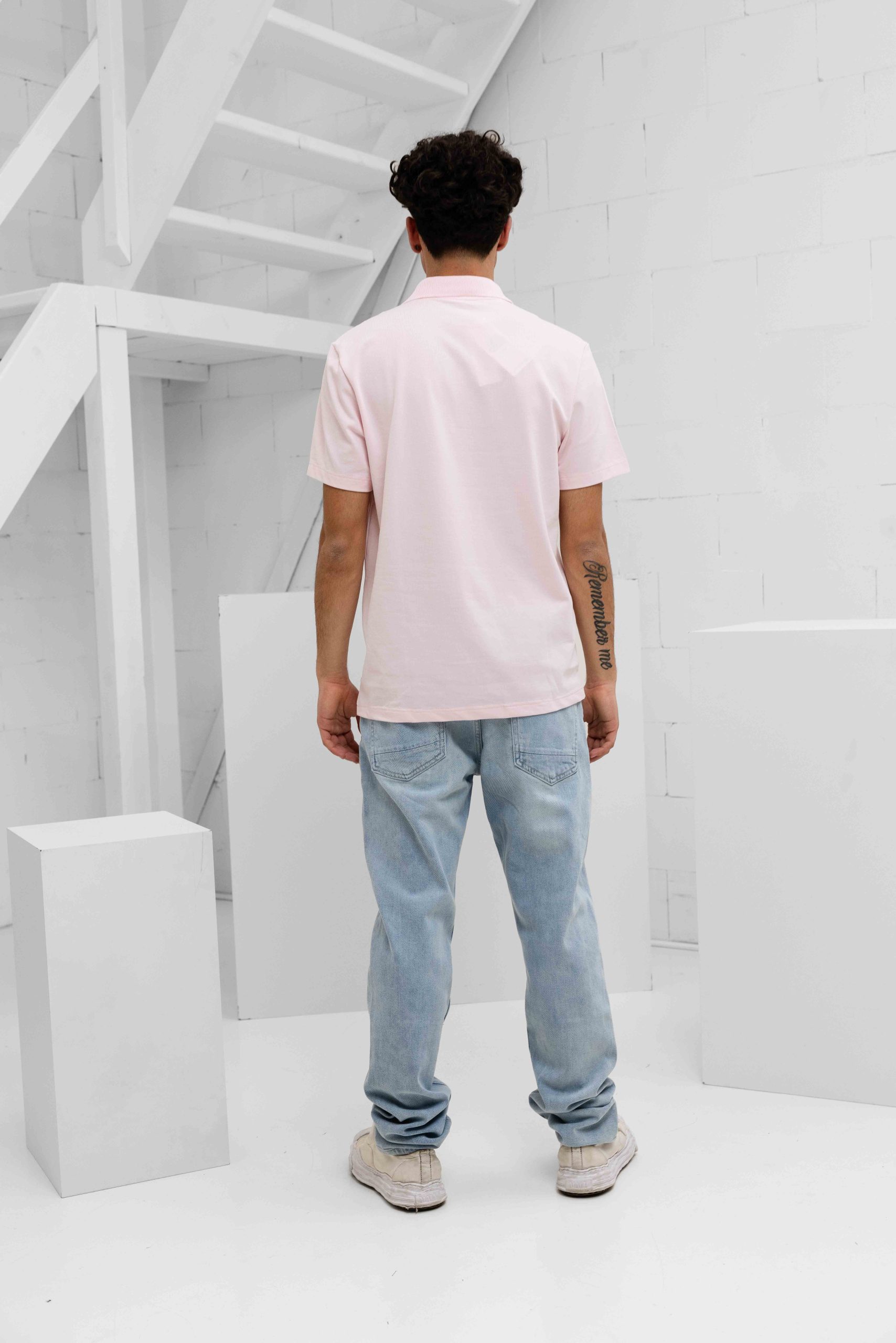 Lacoste Polo Heren Roze