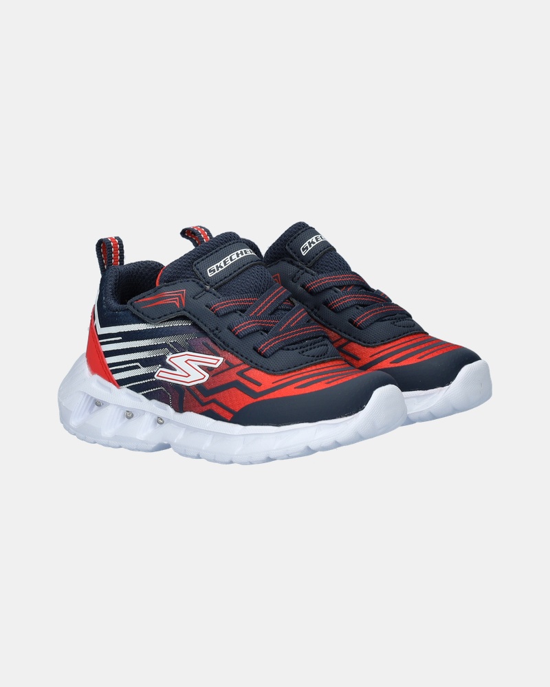 Skechers Magna Lights Klittenbandschoenen  - blauw