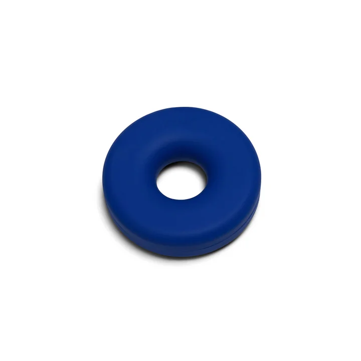 Pedestal - Cable Bagel, Ø 14 cm, ultra marine