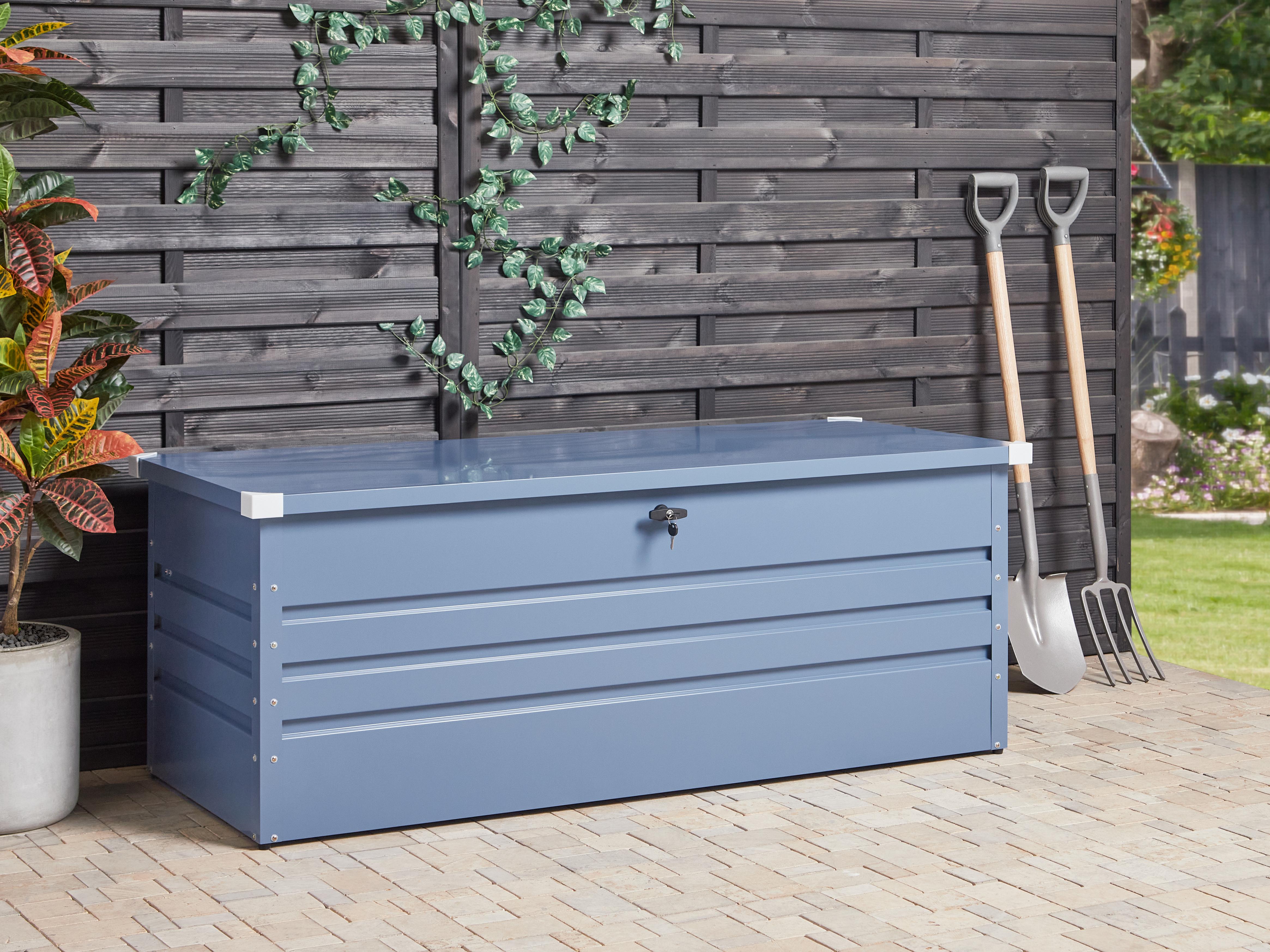Kussenbox CEBROSA 165 cm 70 cm Blauw