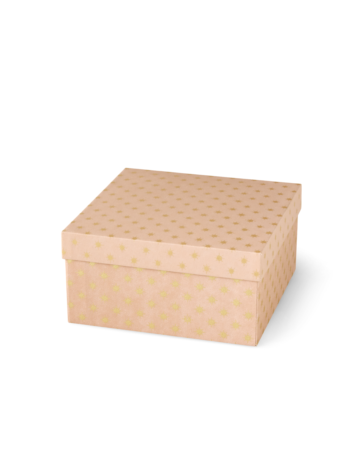 Æske | Håndlavet papir. 20 x 20 x 9,5 cm.  | Dusty Rose