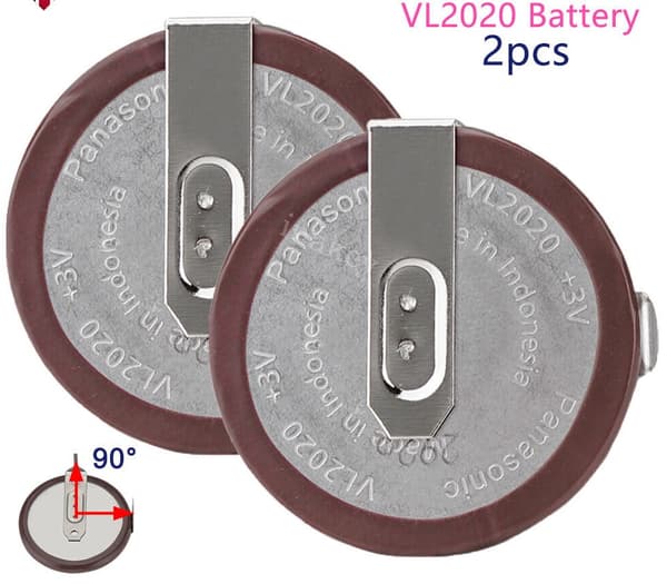 2X VL2020 Battery for BMW Key Fob 1 3 5 7 Series X5 X3 Z3 Z4 E60 E61 E90 E91 E93