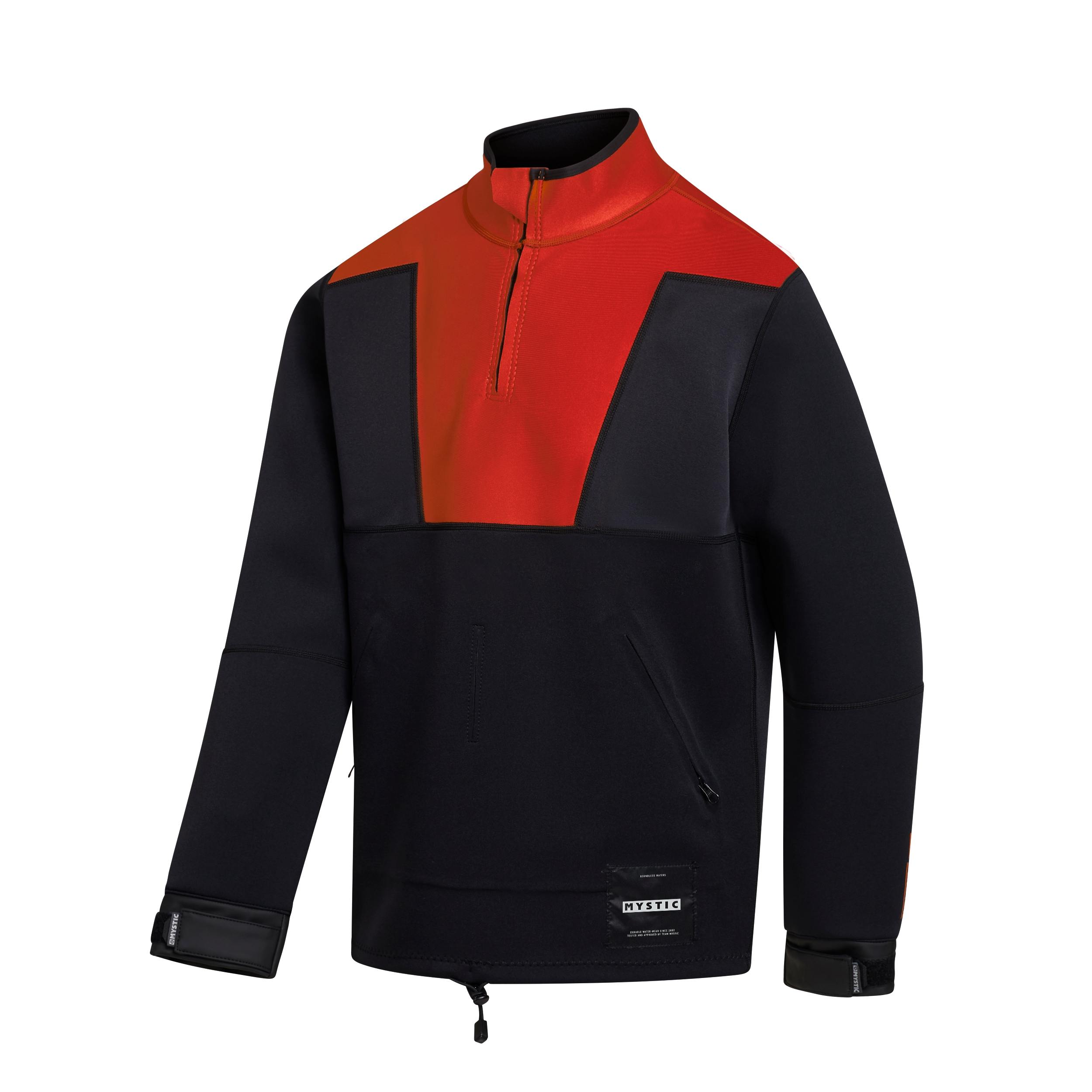 Mystic Fulmar Neoprene Pullover 3/2mm Black
