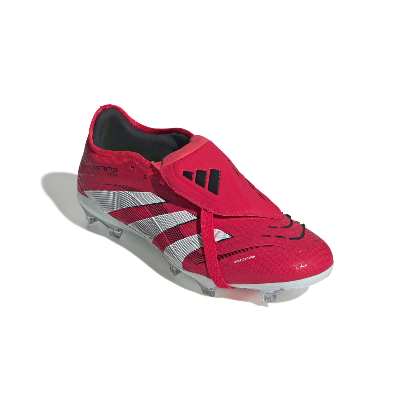 Adidas Predator Pro FT Gras Voetbalschoenen (FG) Rood Wit Zwart