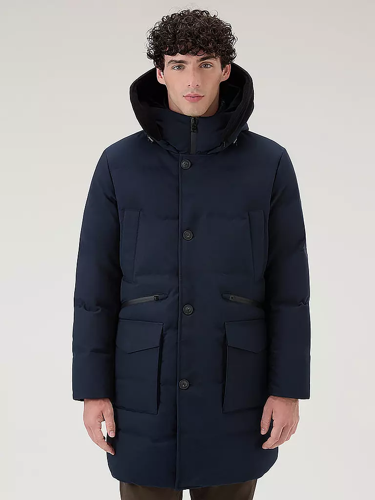 WOOLRICH Daunenparka blau
