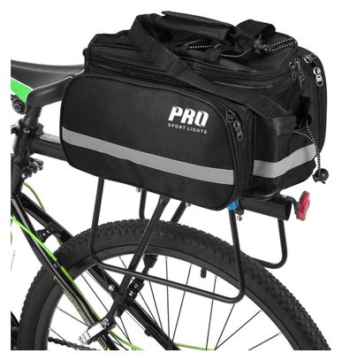 Sacoche Porte-bagages Arrière - 8 à 20 litres - Imperméable avec housse de pluie