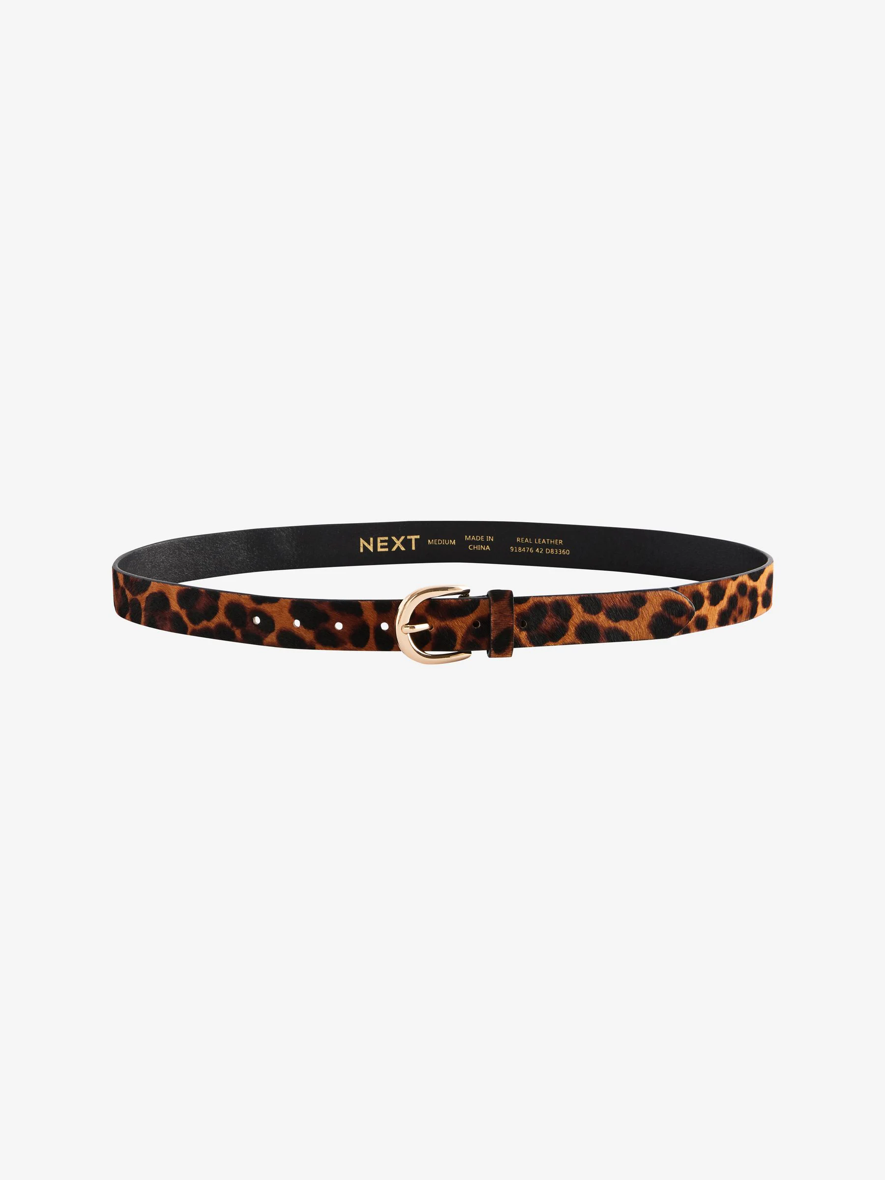 Animal - Standaard leren riem