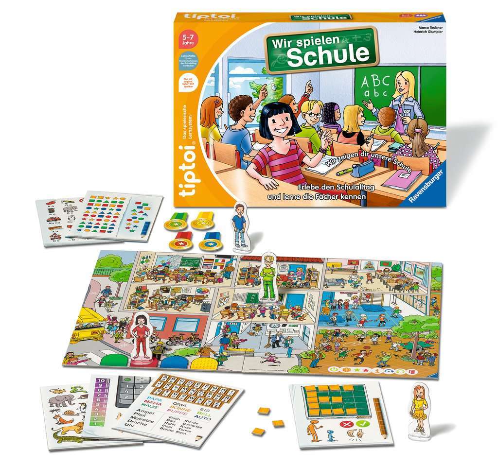 Ravensburger Spiel tiptoi® Wir spielen Schule
