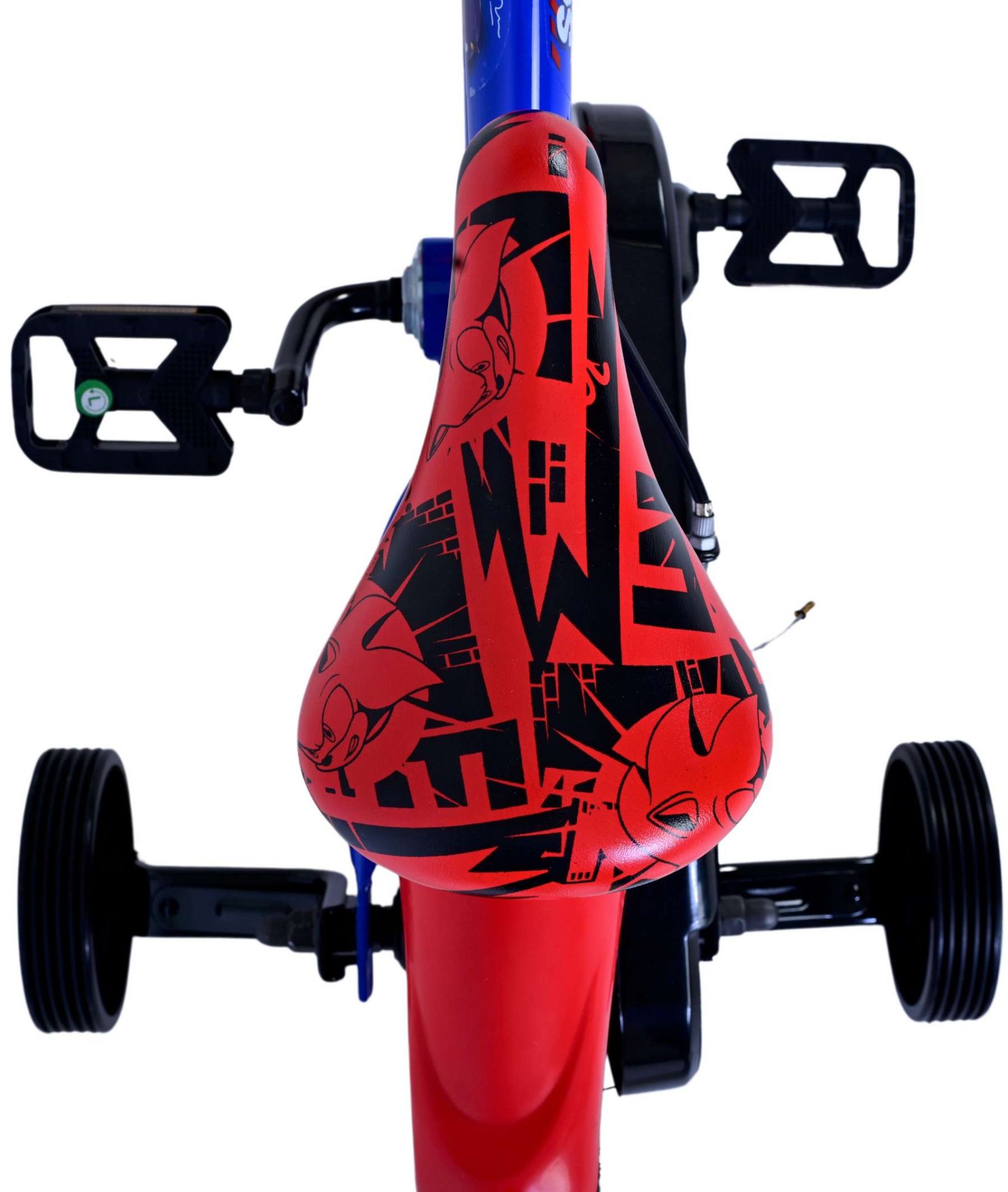 Kinderfahrrad Sonic für Jungen 12 Zoll Kinderrad in Blau Rot Fahrrad