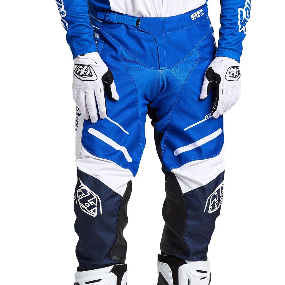 Troy Lee Designs - Pantalon GP Pro Blends Bleu / Blanc