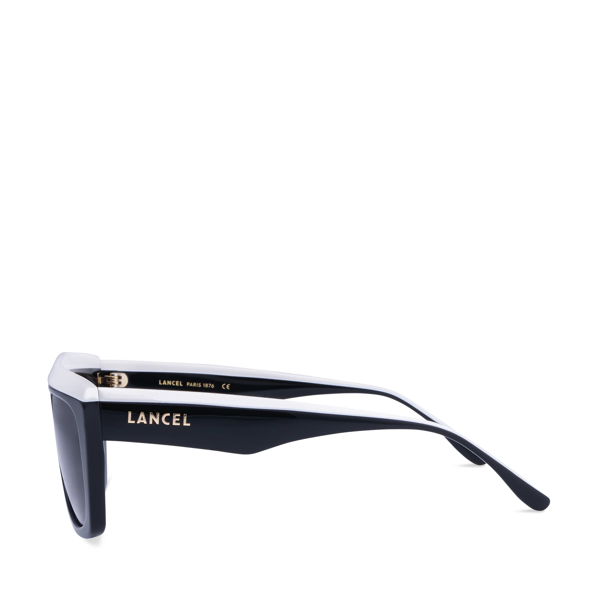 Lunettes de soleil Billie de Lancel-Noir/Blanc
