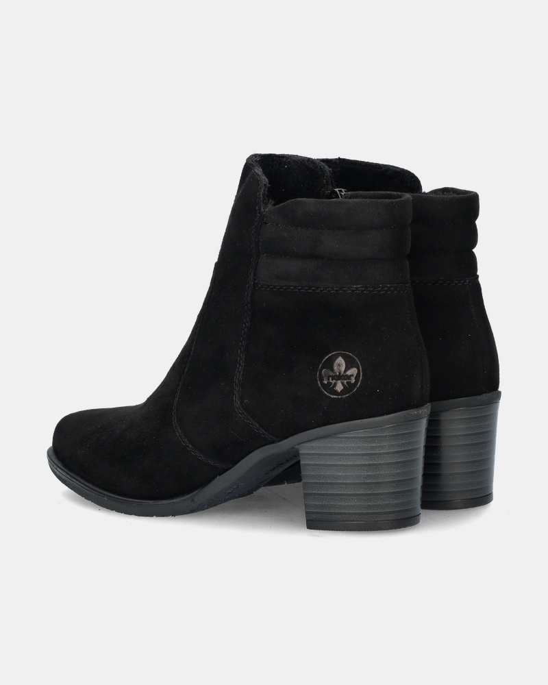 Rieker Rits- & gesloten boots  - zwart