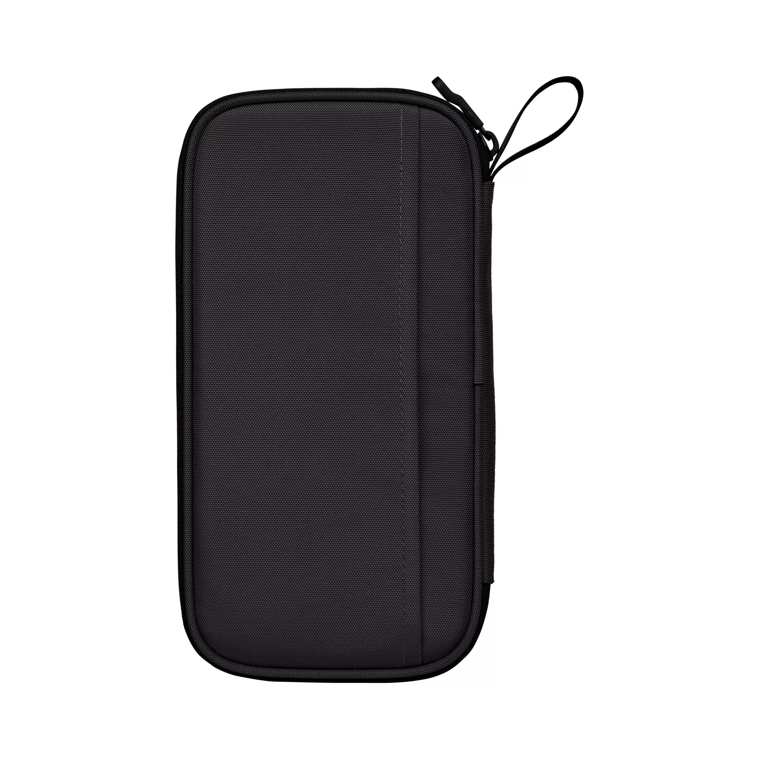 Reisemappe mit RFID-Schutz-schwarz
