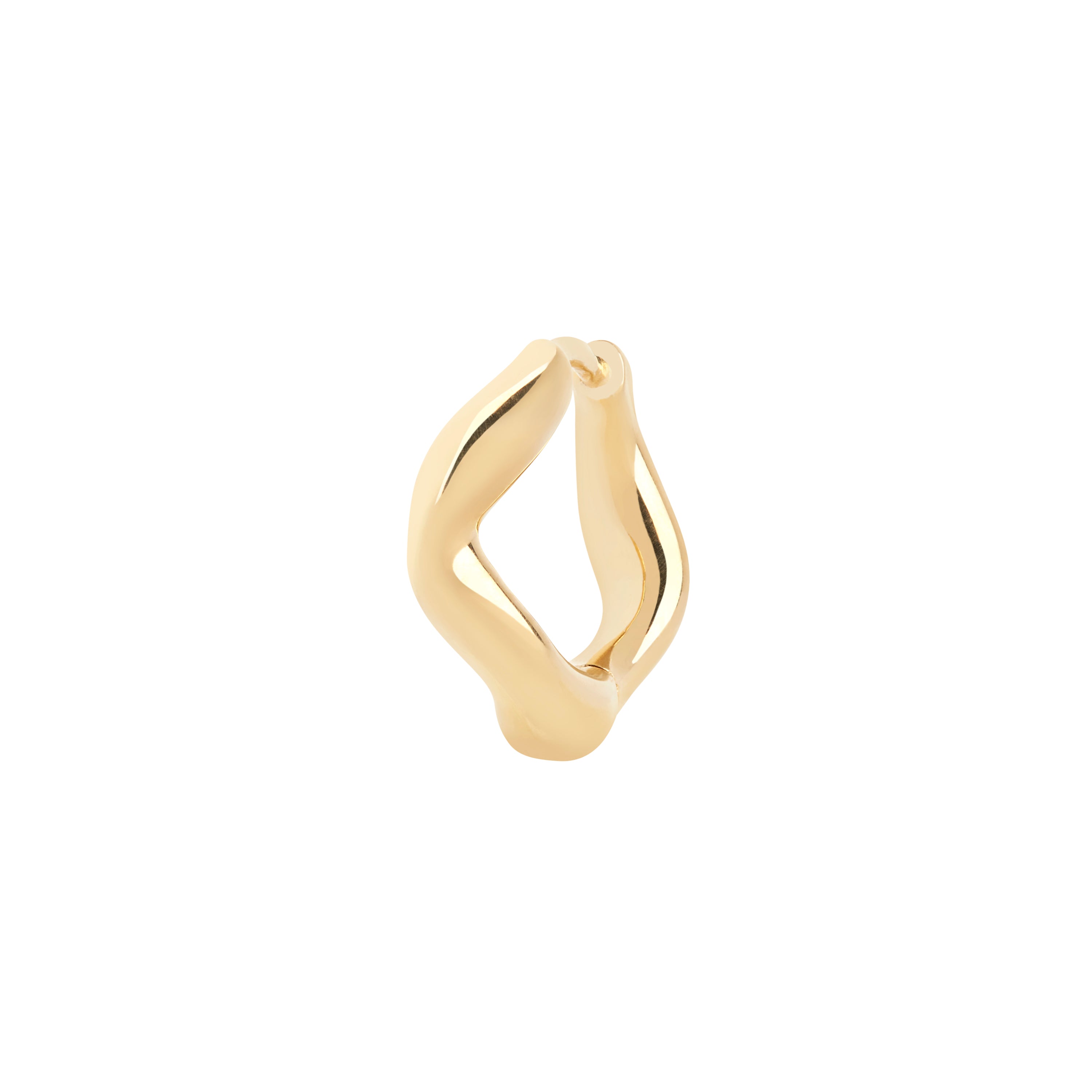 Maria Black  Anil 8 Huggie ørering - forgyldt