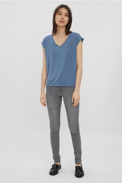 Vero Moda blauwe dames t-shirt