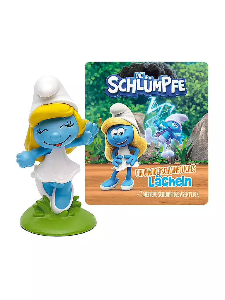 TONIES Hörfigur - Die Schlümpfe  - Ein unwiderschlumpfliches Lächeln & 3 weitere schlumpfige Abenteuer keine Farbe