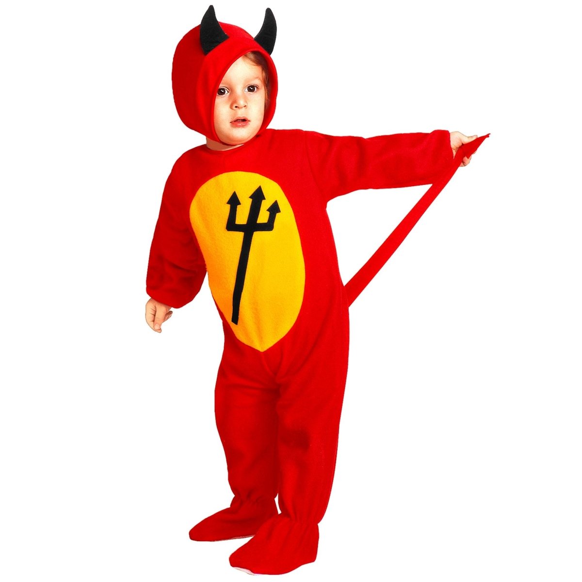 Halloween Kostuum Rood Baby Duivel 2 delig