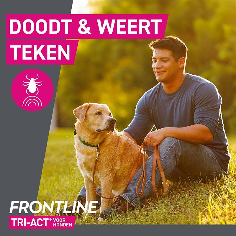 Frontline Tri-Act Hond | S: 5 - 10 kg | 15595.2