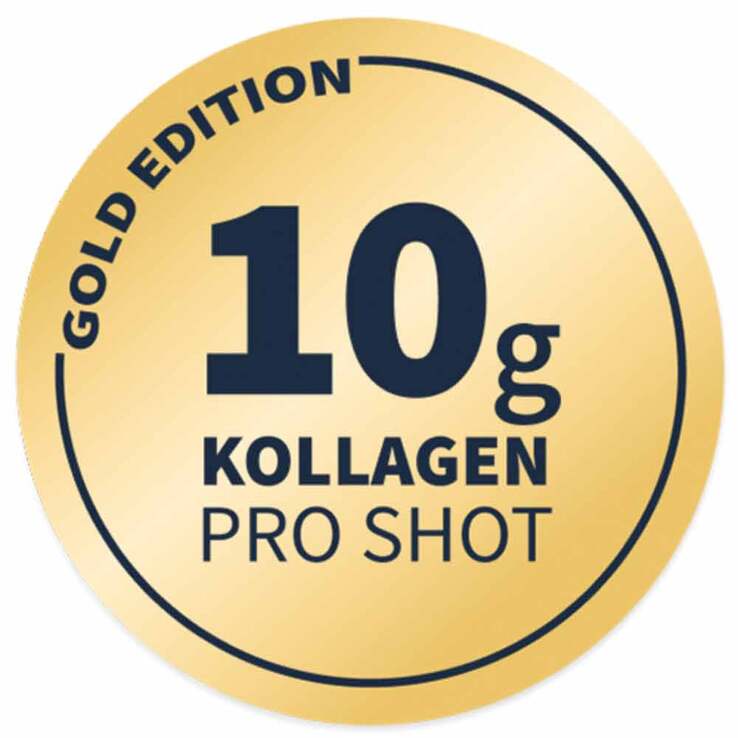 Collagen Pure Beauty 10 g Kollagen hochdosiert Gold-Edition, 28X25 ml