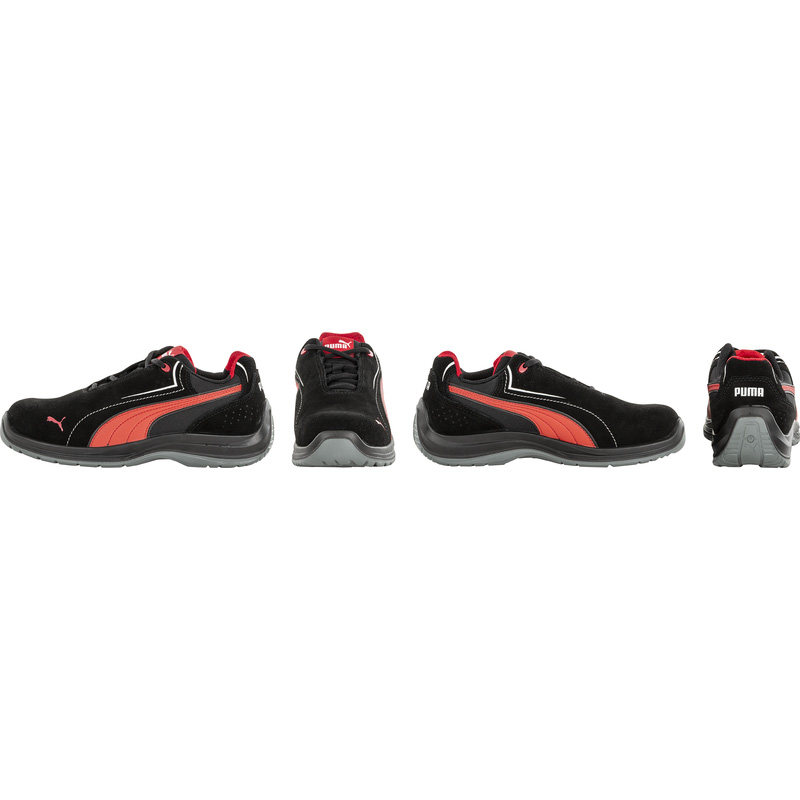 Puma Touring Black Suede veiligheidsschoenen S3 ESD SRC 44