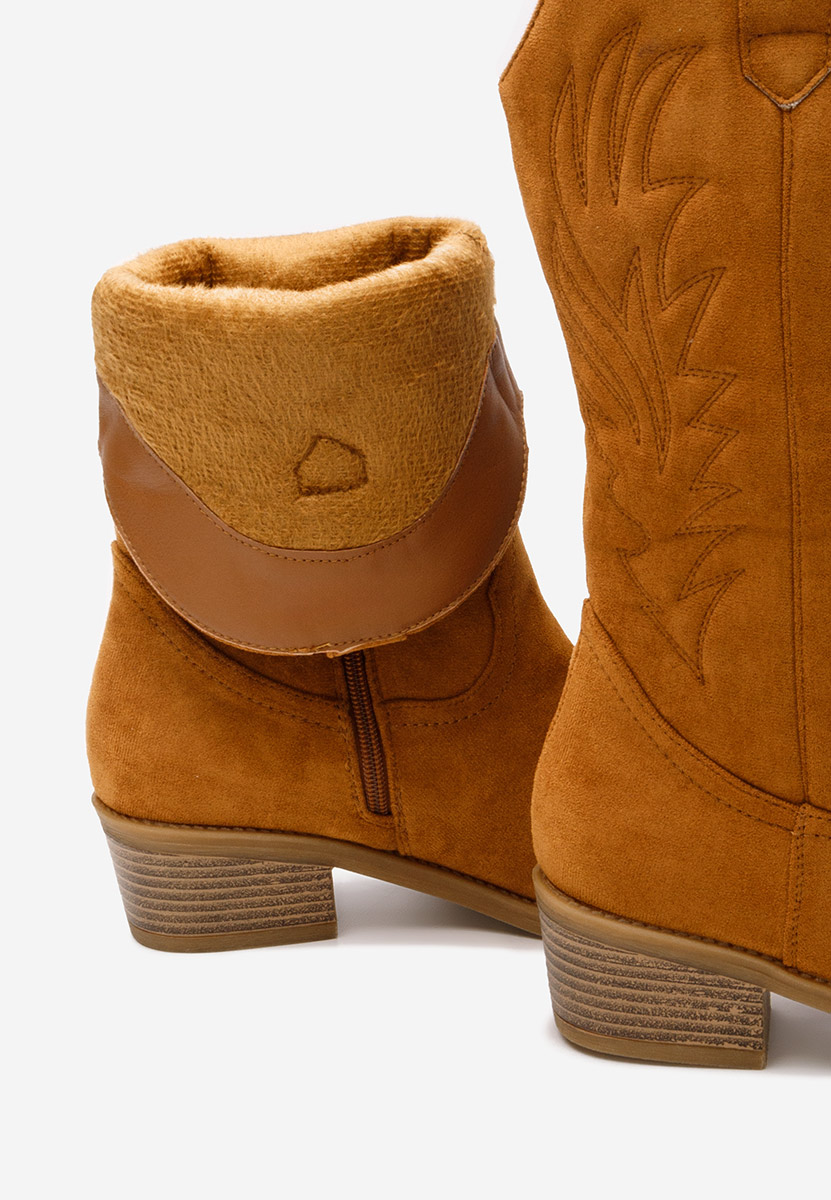 Bottes cowboy femme chameau Steffanie