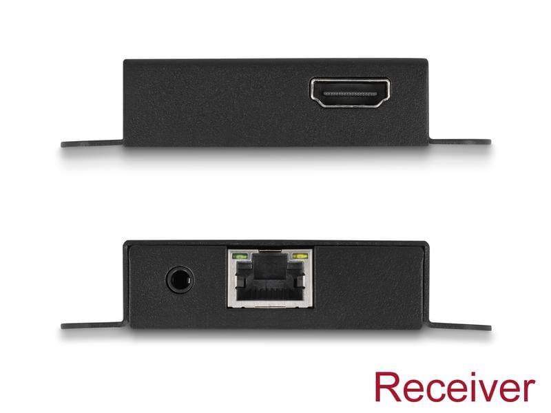 Delock HDMI Extender Set 4K 30Hz Delock HDMI Extender Set über Cat.6 Kabel 4K 30 Hz