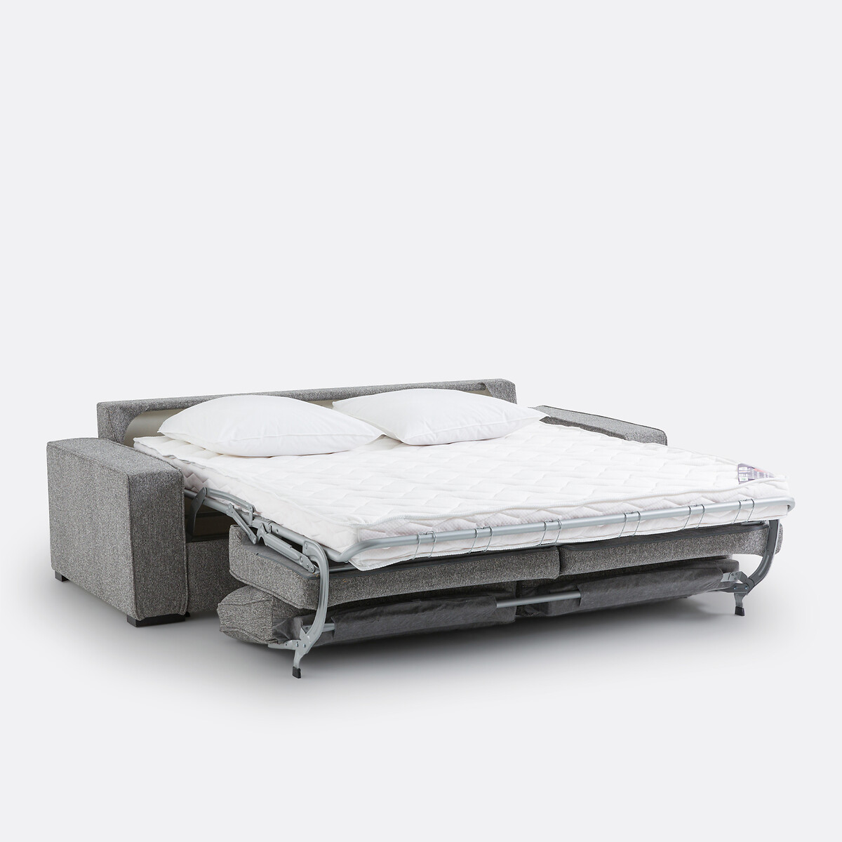 LA REDOUTE INTERIEURS<br>Cama-banco em tecido texturizado, Bultex, Cecilia