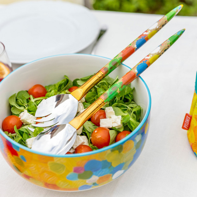 Couverts à salade - Atelier d'artiste