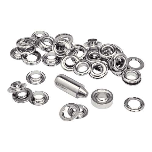 Rapid® Ösen mit Ring inkl. Schlagwerkzeug