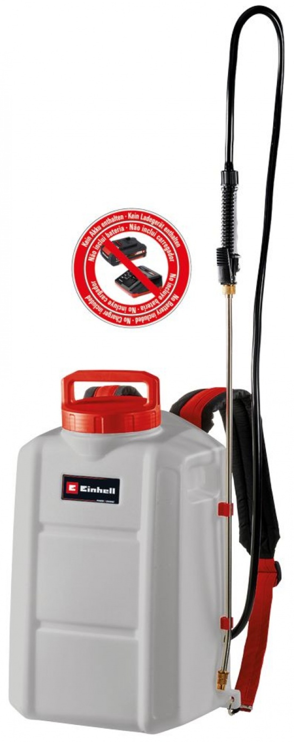 Pulvérisateur dorsal sans fil ge-ws 18/150 li - capacité 15 l - débit 102 l/h - sans batterie