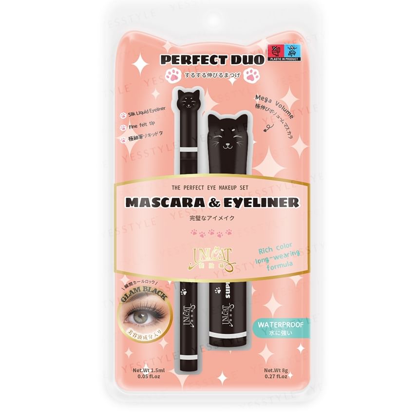 UNICAT - Perfect Duo De perfecte oogmake-upset Mascara + Eyeliner