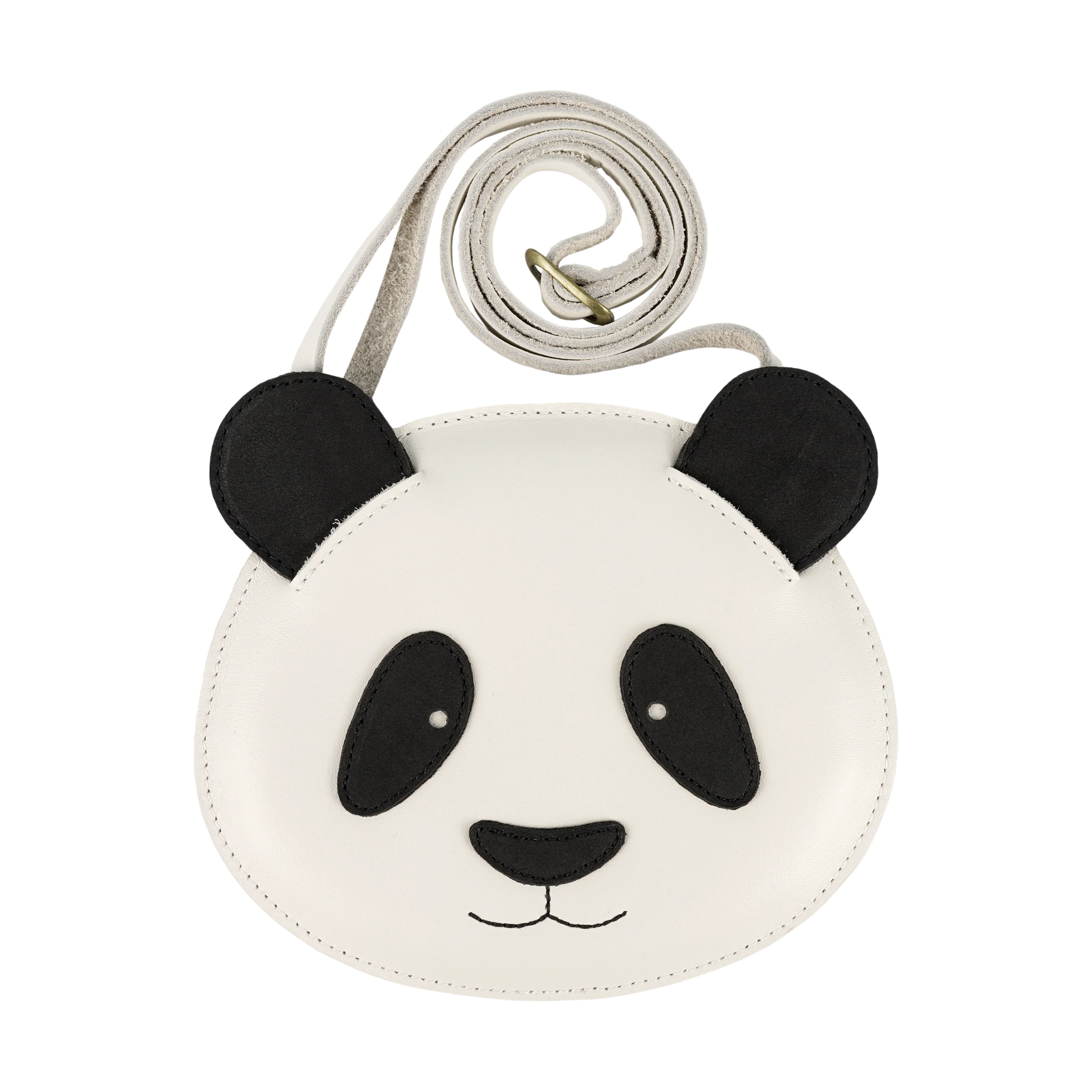 Britta Classic Purse | Panda | Off White Leather