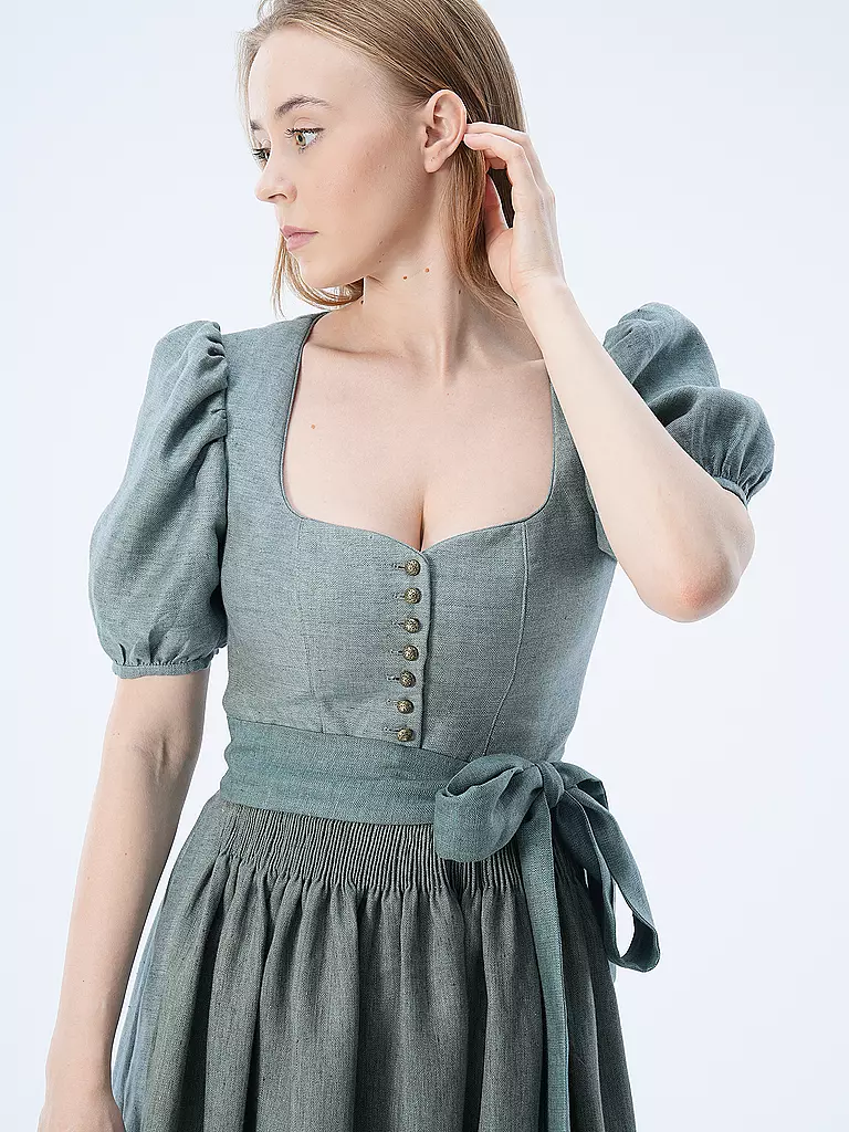 GOTTSEIDANK Dirndl LINA 80cm  hellgrün